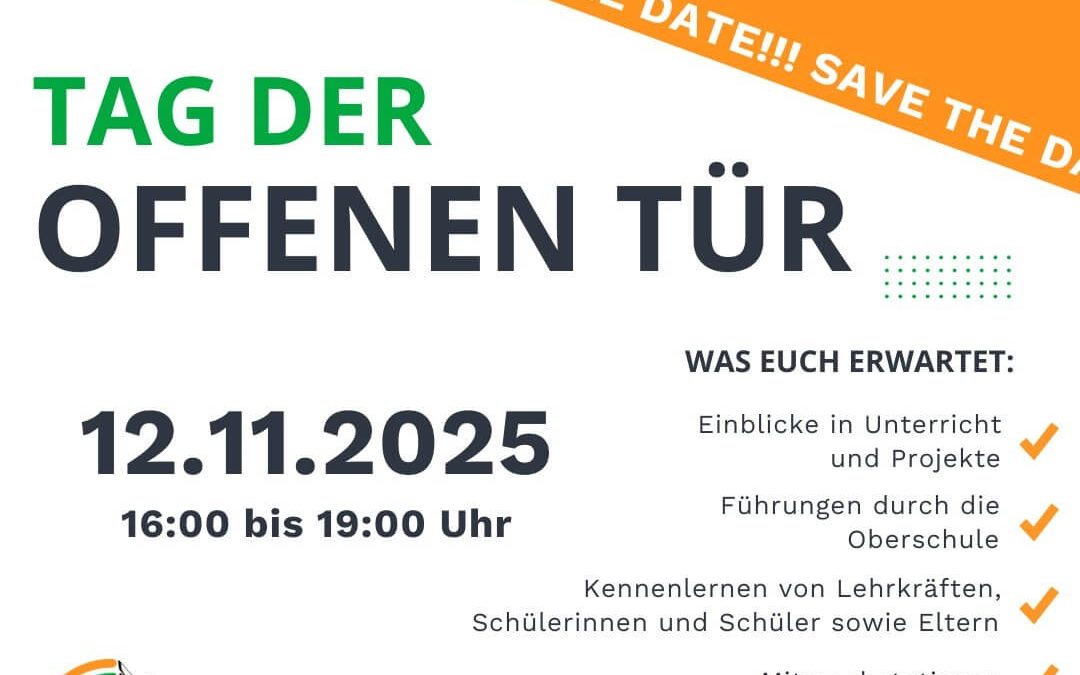 Wir öffnen unsere Türen!