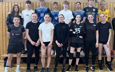 Erfolgreiche Teilnahme am Volleyballturnier im Dresdner Norden